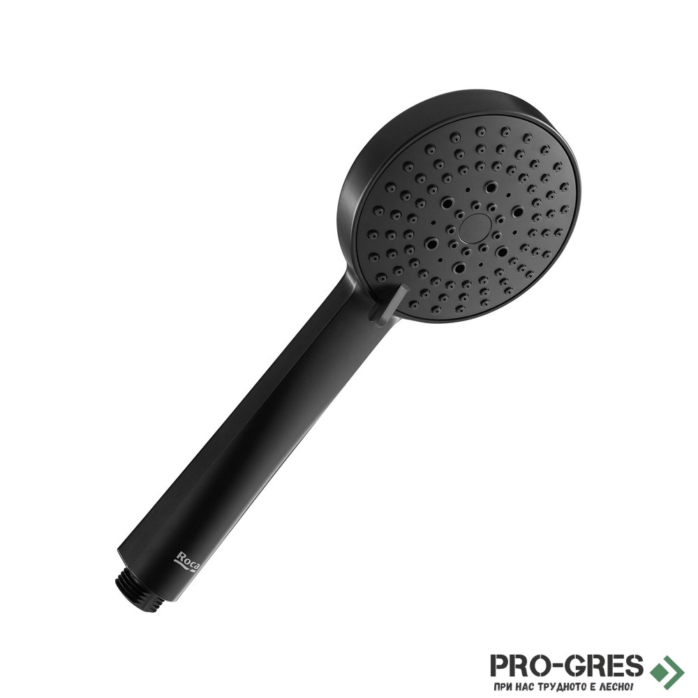 Душ слушалка Stella 100/3, черен мат Roca A5B1B03NB0
