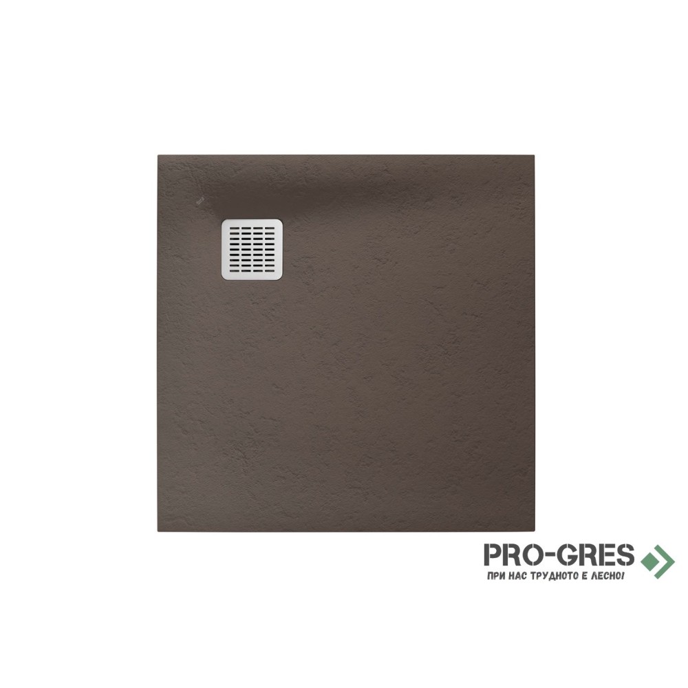 Душ корито Coffee STONEX 900х900, Roca AP10338438400660