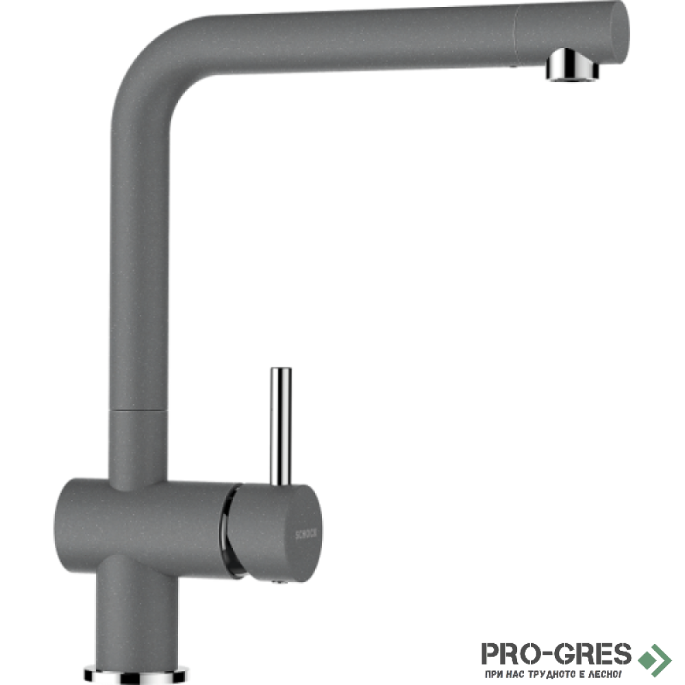 Комплект мивка за кухня, смесител за кухня и дъска SCHOCK FORMHAUS D100LS / SCHOCK Epos Fix 540000 Croma