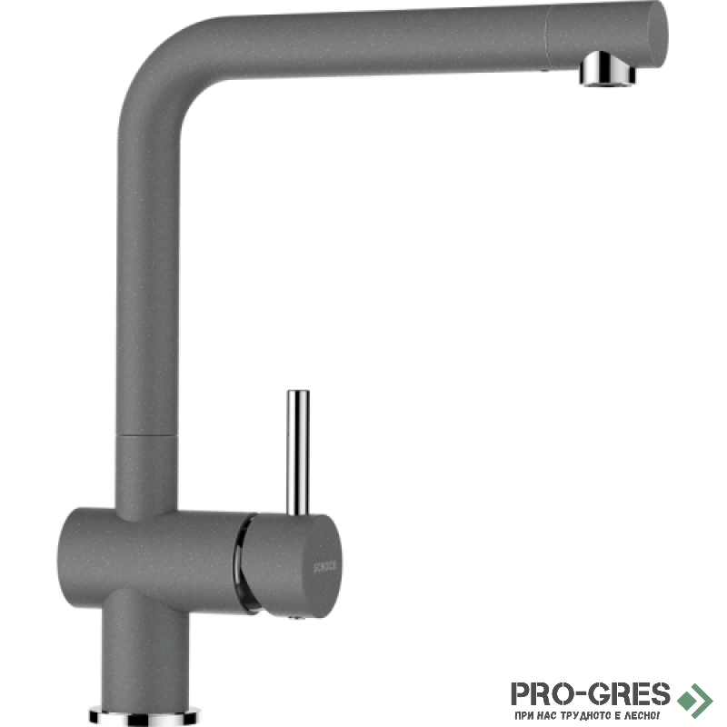 Комплект мивка за кухня, смесител за кухня и дъска SCHOCK FORMHAUS D100LS / SCHOCK Epos Fix 540000 Croma