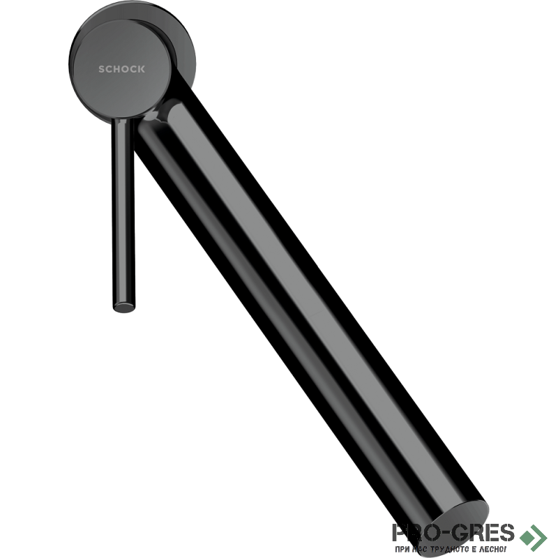Смесител за кухня с висок чучур, Gun Metal SCHOCK DION PVD 510000