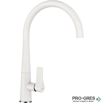 Смесител за кухня с висок чучур, Polaris/White SCHOCK GOTA Fix 521000