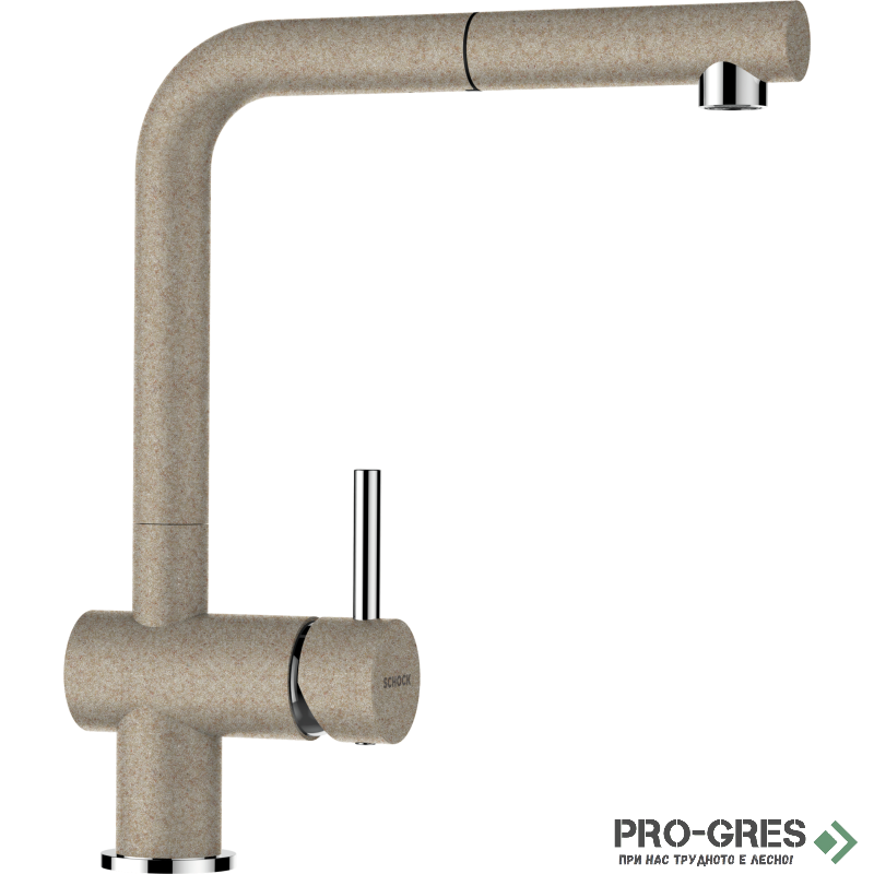Смесител за кухня с висок чучур Sabbia SCHOCK Epos Pull-out, 540120