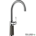 Смесител за кухня с висок чучур Carbonium SCHOCK SC 520 Fix 555000
