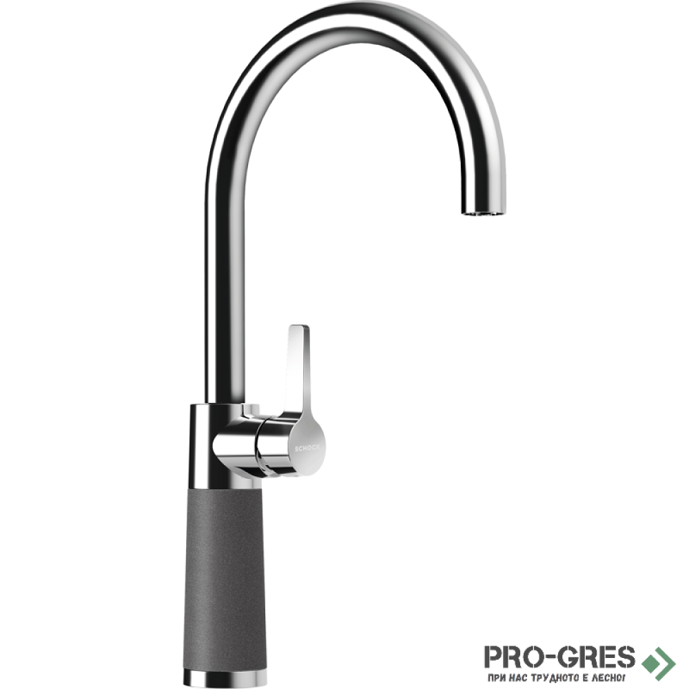 Смесител за кухня с висок чучур Stone SCHOCK SC 520 Fix 555000