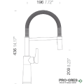 Смесител за кухня с висок чучур, Polaris SCHOCK SC 550 558000