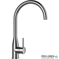 Смесител за кухня с висок чучур Inox SCHOCK Kavus Fix 559000