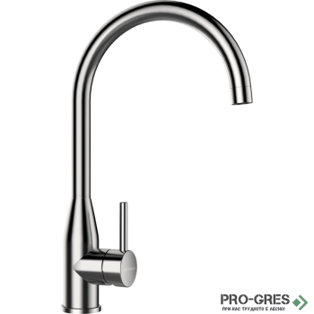 Смесител за кухня с висок чучур Inox SCHOCK Kavus Fix 559000