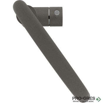 Смесител за кухня с висок чучур, Asphalt SCHOCK Plutos Fix 589000