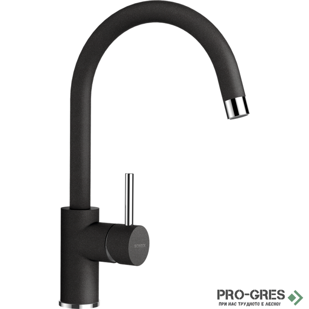Смесител за кухня с висок чучур, Onyx SCHOCK Plutos Fix 589000