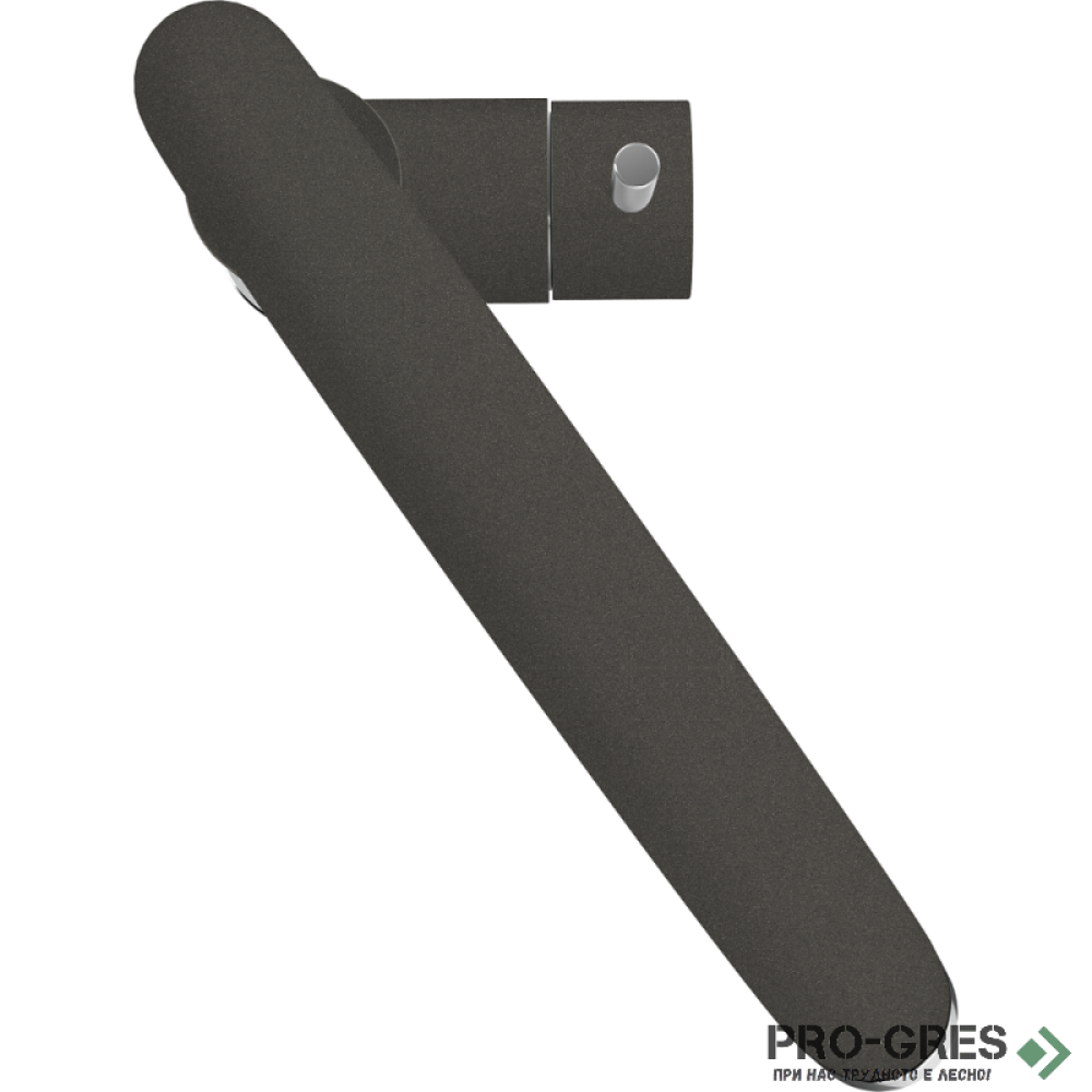 Смесител за кухня с висок чучур Asphalt SCHOCK Plutos Pull-out, 589120