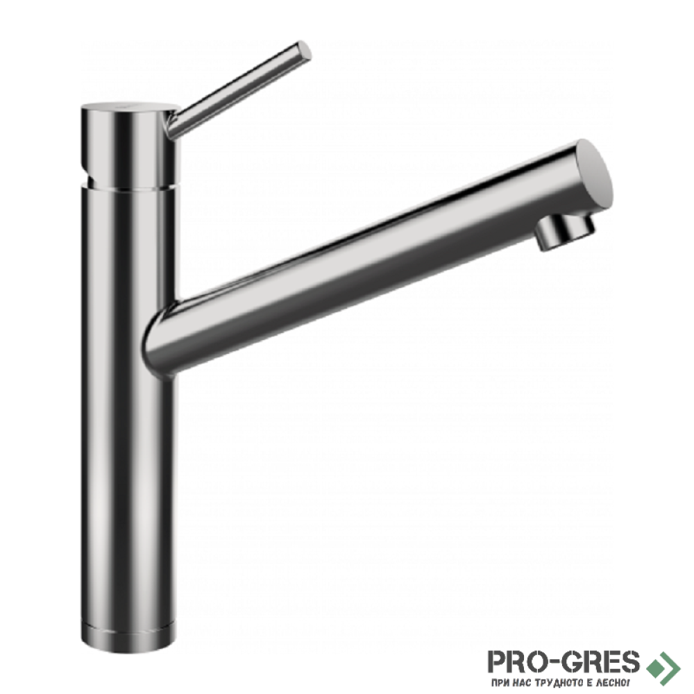 Смесител за кухня с висок чучур Inox SCHOCK Altos W Fix, altosfixinox1