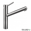 Смесител за кухня с висок чучур Inox SCHOCK Altos W Fix, altosfixinox1