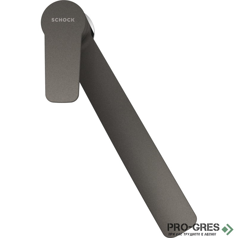 Смесител за кухня с нисък чучур, Asphalt SCHOCK Daja Fix 522000