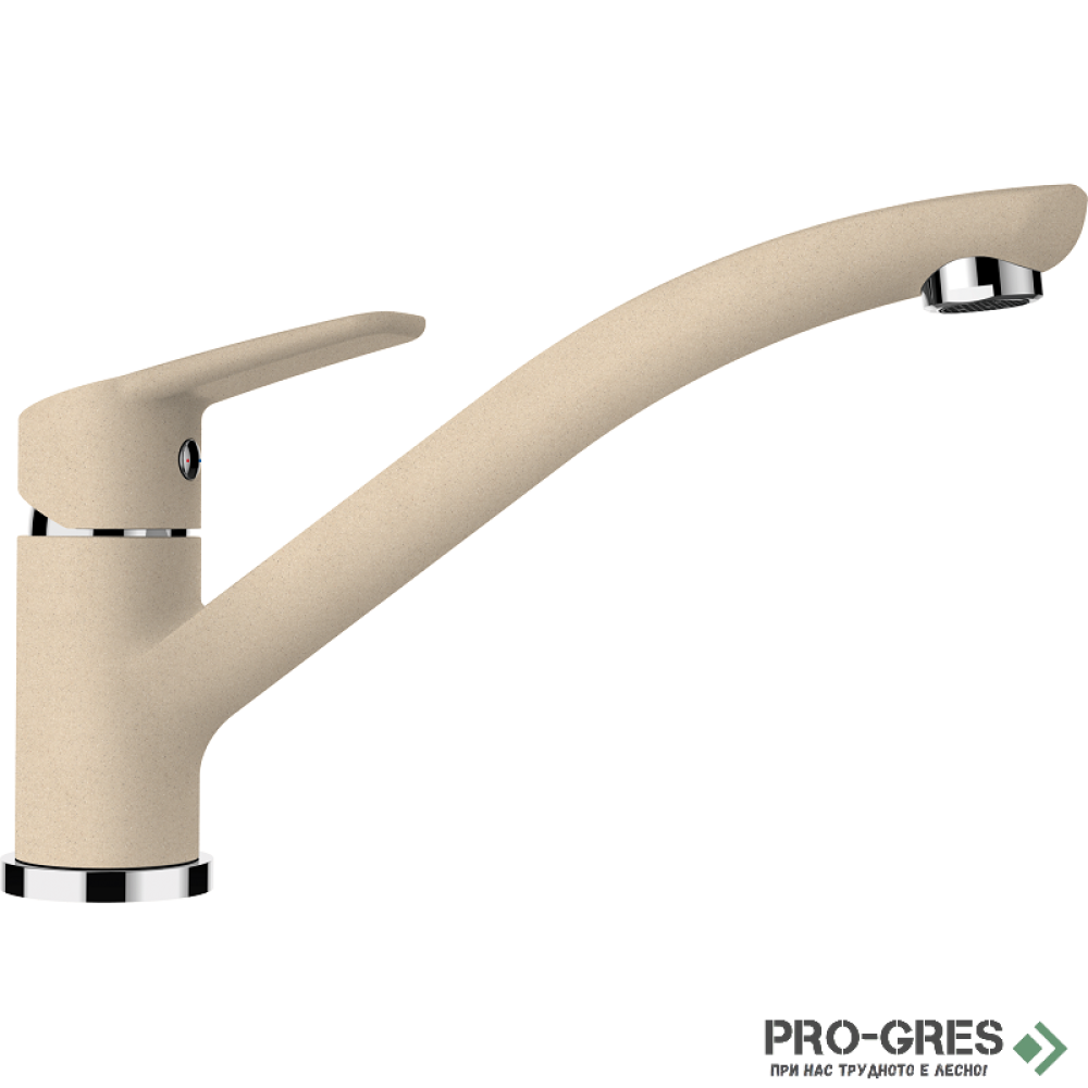 Смесител за кухня с нисък чучур, Moonstone SCHOCK Daja Fix 522000
