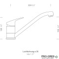 Смесител за кухня с нисък чучур, SCHOCK Evinas Fix 577000EDM
