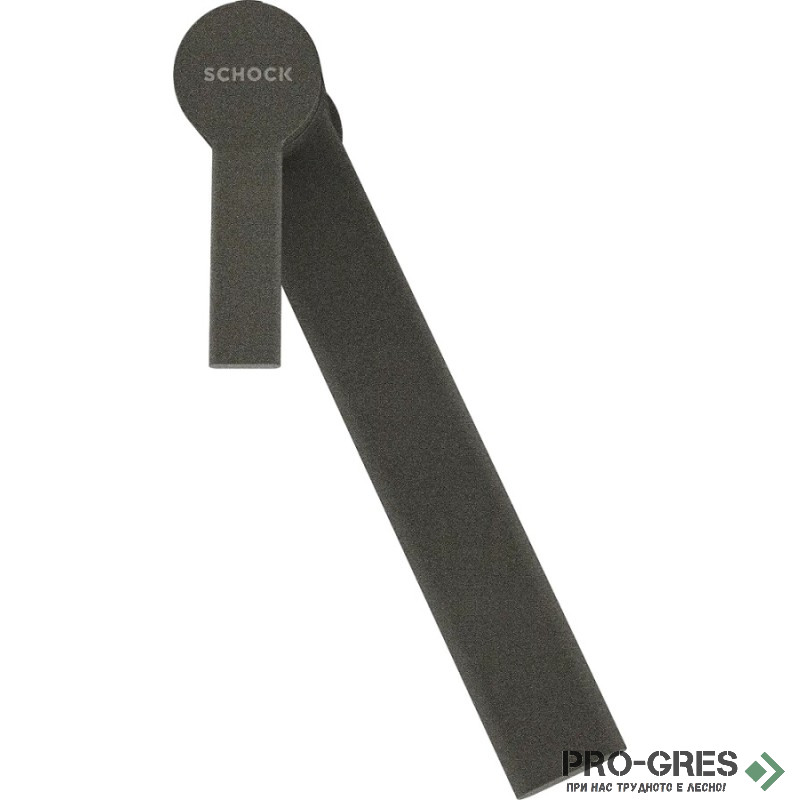 Смесител за кухня с висок чучур, въглен Carbonium, SCHOCK Papilio, 588000