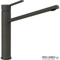 Смесител за кухня с висок чучур, въглен Carbonium, SCHOCK Papilio, 588000