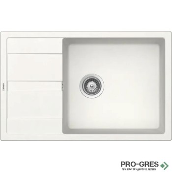 Мивка за кухня 78х50см за вграждане под плот SCHOCK RONDA D100XL