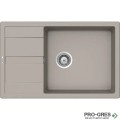 Мивка за кухня 78х50см за вграждане под плот SCHOCK RONDA D100XL