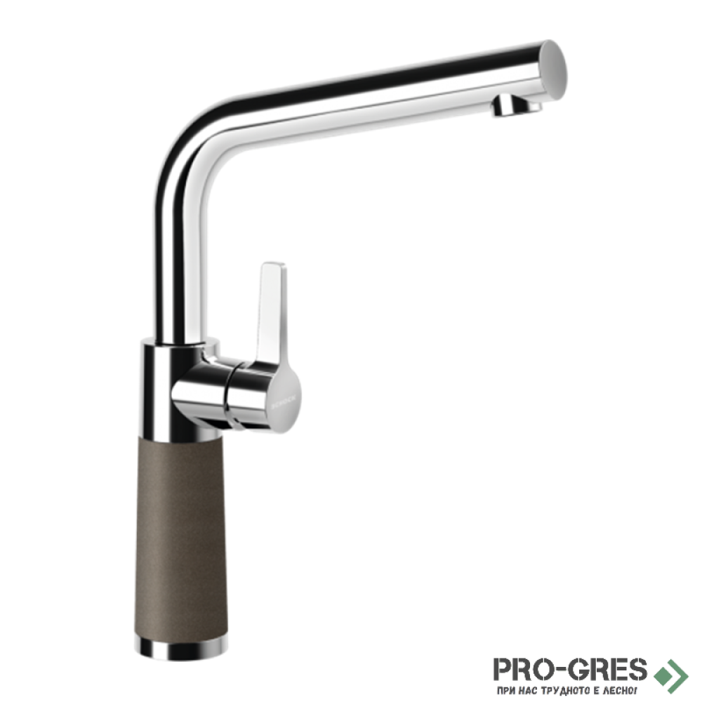 Смесител за кухня с висок въртящ се чучур, Bronze SCHOCK SC540FIX