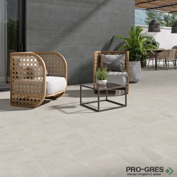 Гранитогрес калиброван , BELLEVUE GREY MT 75/75 RECT,STN