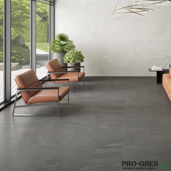 Гранитогрес калиброван , BELLEVUE GRAPHITE MT 75/75 RECT,STN