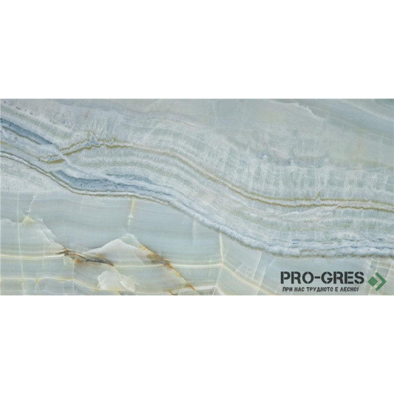 Гранитогрес калиброван полиран, CHROMA BLUE POLISHED RECT 60/120 ,STN