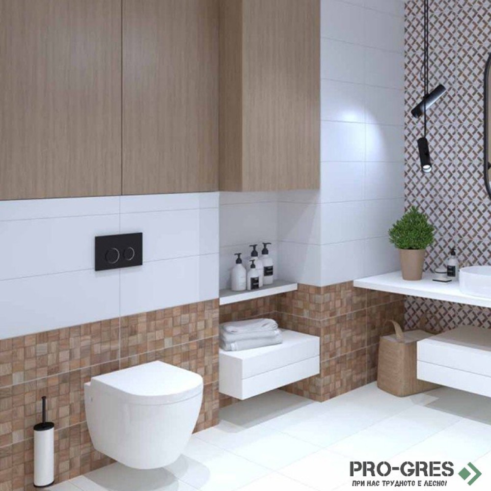 Плочки за баня STN Ceramica Riga 25×75 см