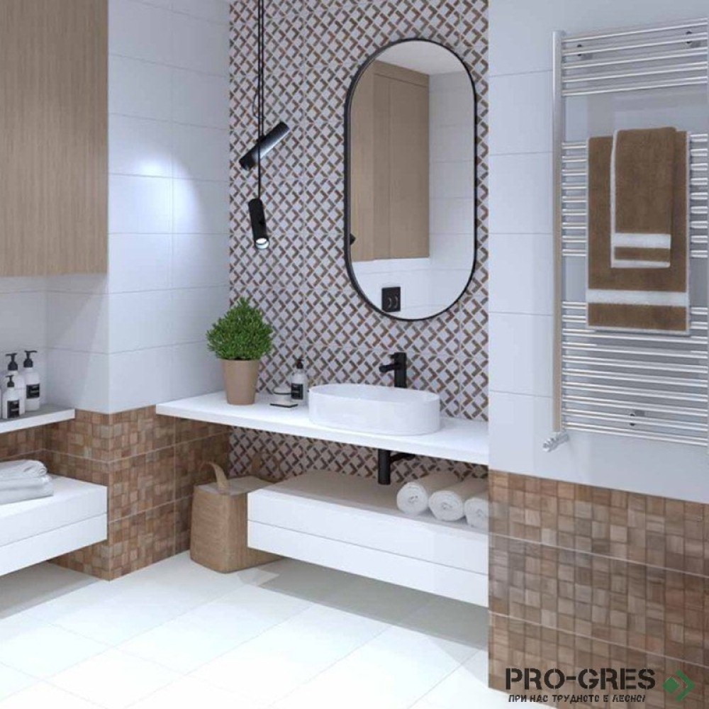 Плочки за баня STN Ceramica Riga 25×75 см