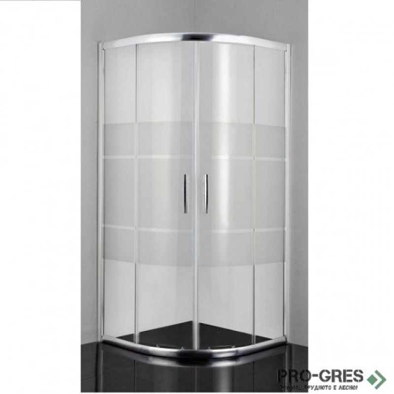 Душ кабина, овална,PRO LINE, Sanotechnik  B8080CS