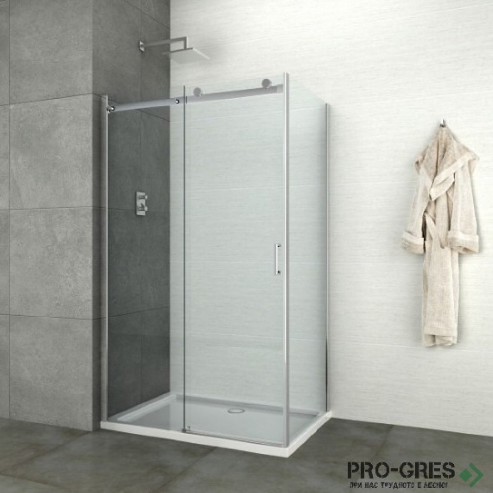 Душ кабина ELITE , правоъгълна, хром, Sanotechnik N6120U