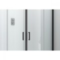 Душ кабина овална черен мат 80х80/90х90 см ELITE BLACK