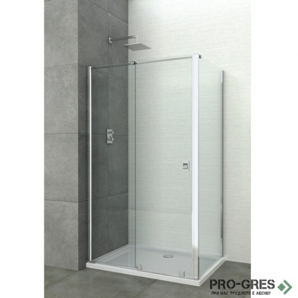 Душ кабина ELITE, правоъгълна, хром, Sanotechnik A100U+F80U