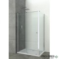 Душ кабина ELITE, правоъгълна, хром, Sanotechnik A100U+F80U