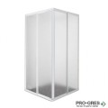 Душ кабина АКРИЛ, квадратна, Sanotechnik AC90W
