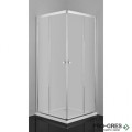 Душ кабина СЕРИЯ B, квадратна, хром, Sanotechnik B1390C