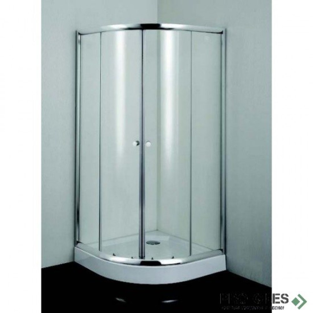 Душ кабина СЕРИЯ B, овална, хром, Sanotechnik B2690C