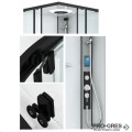 Хидромасажна душ кабина MIAMI BLACK, Sanotechnik CL21B