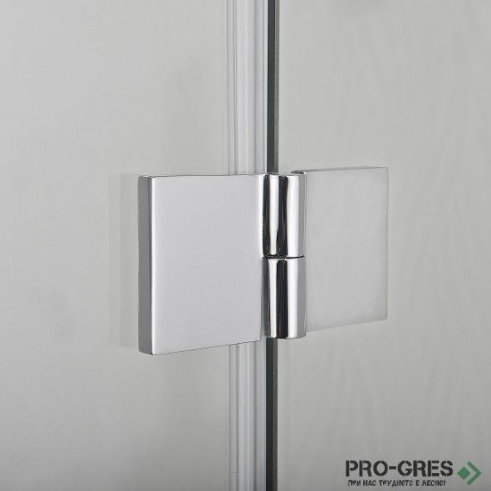 Сгъваема врата SMARTFLEX, хром, Sanotechnik D1280FL