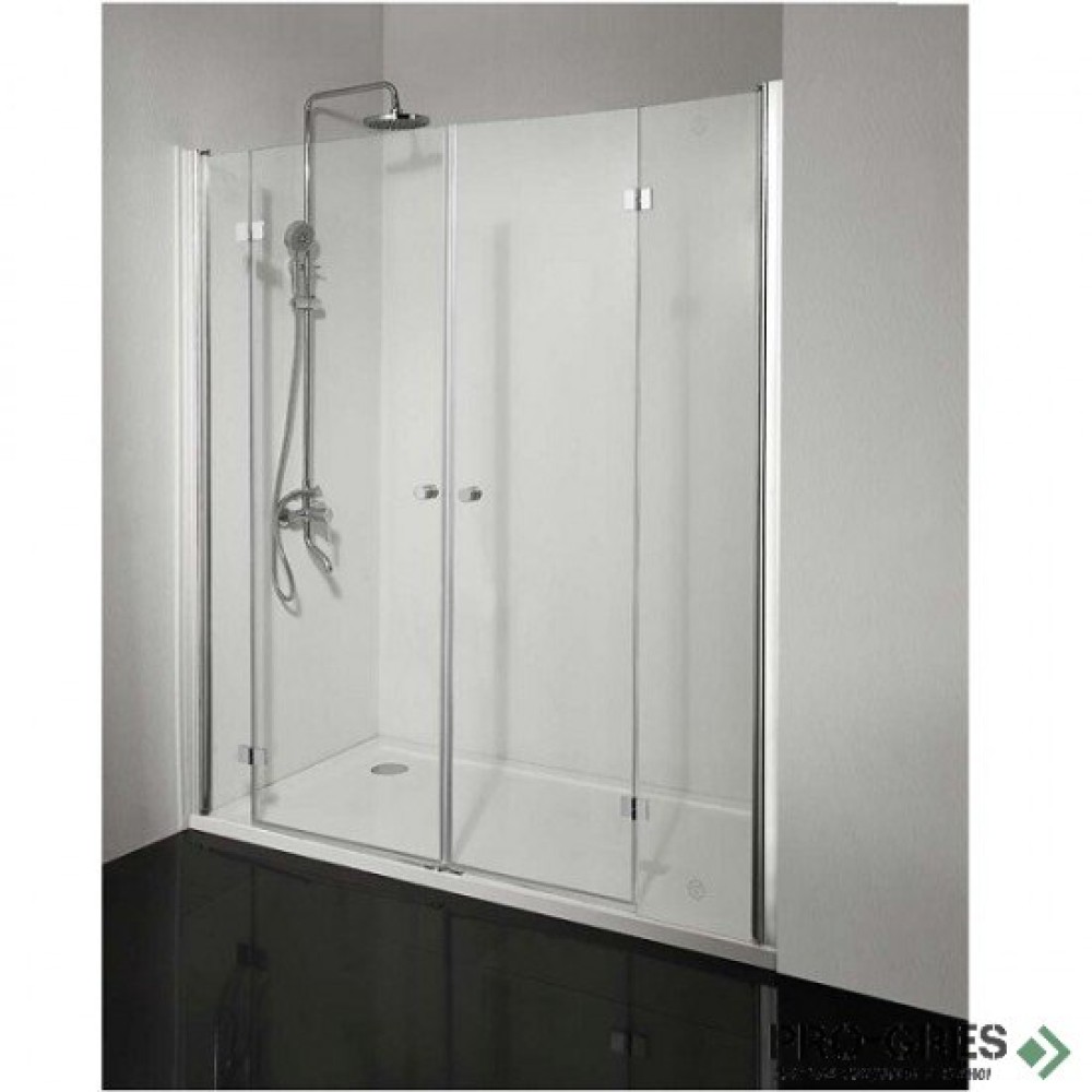 Отваряема врата SMARTFLEX, хром, Sanotechnik D1280L