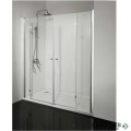Отваряема врата SMARTFLEX, хром, Sanotechnik D1280L