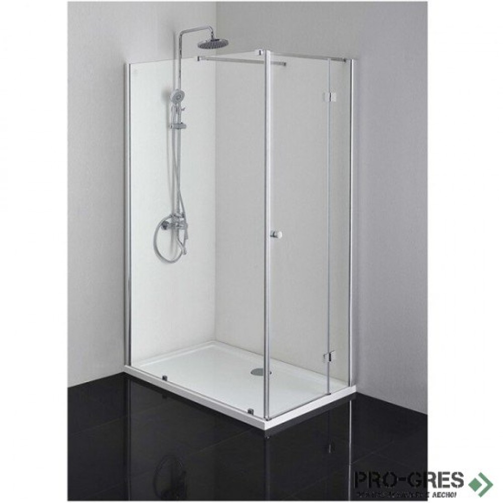 Отваряема врата SMARTFLEX, хром, Sanotechnik D1280L