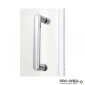 Душ кабина ELITE, квадратна, хром, Sanotechnik EC80