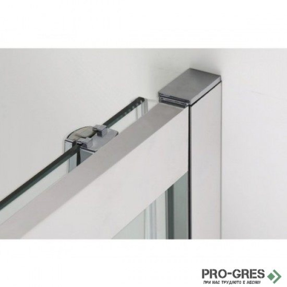 Душ кабина ELITE, квадратна, хром, Sanotechnik EC80