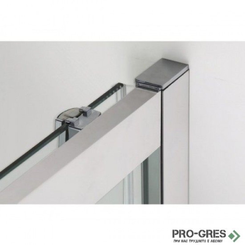 Душ кабина ELITE, квадратна, хром, Sanotechnik EC80