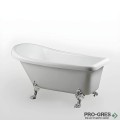 Свободностояща вана 170 см, в бяло Sanotechnik EMPIRE