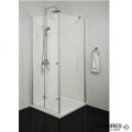 Сгъваема врата SIMPLYFLEX, хром, Sanotechnik EN1380