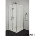 Сгъваема врата SIMPLYFLEX, хром, Sanotechnik EN1380