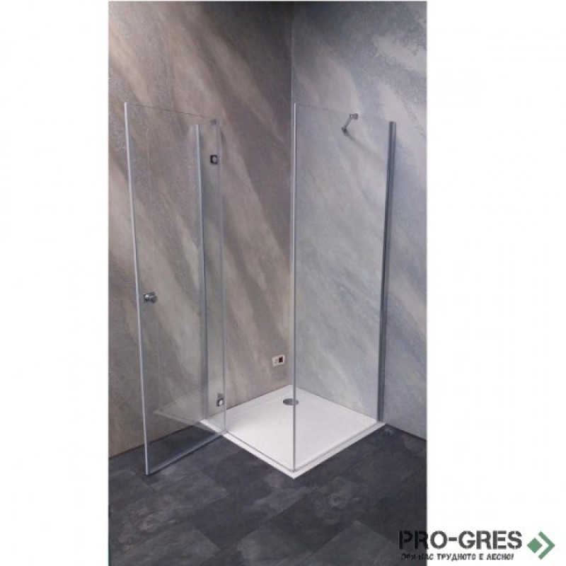 Отваряема врата SYMPHONY SANOFLEX, хром, Sanotechnik M1280L